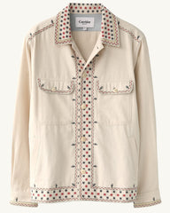 Starlight Embroidered Military Jacket – Corridor