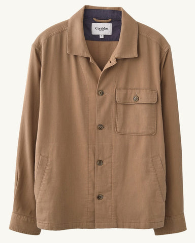 Bedford Cord Military Jacket - Khaki