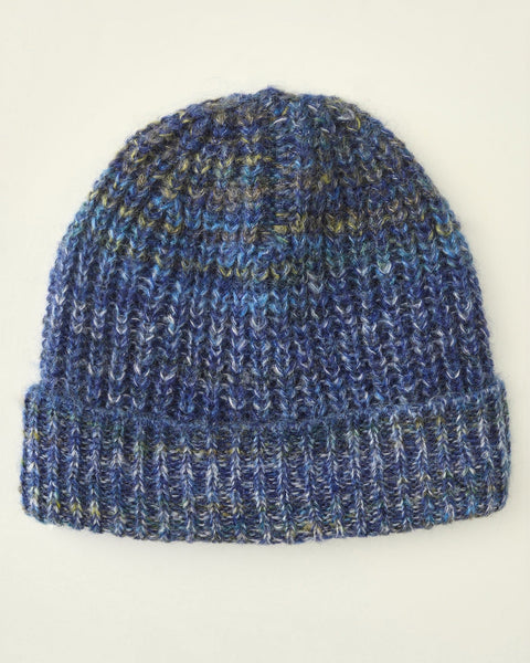 Spacedye Mohair Beanie - Blue – Corridor