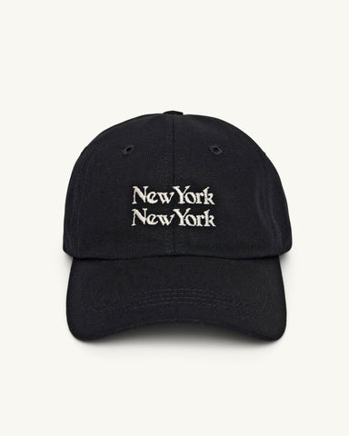 New York New York Cap - Black