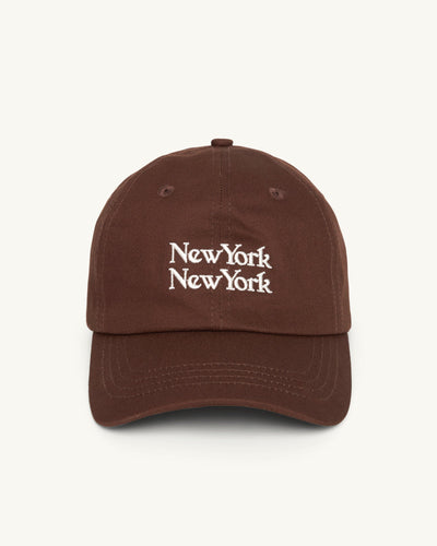 NY NY Cap - Brown
