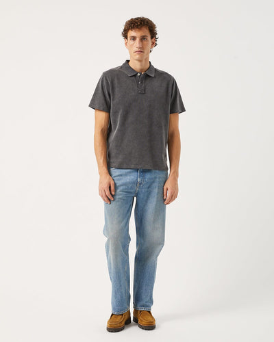 Pique Polo - Black-T-Shirt-Siena-Corridor