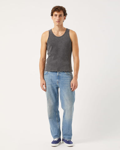 Ribbed Tank - Black