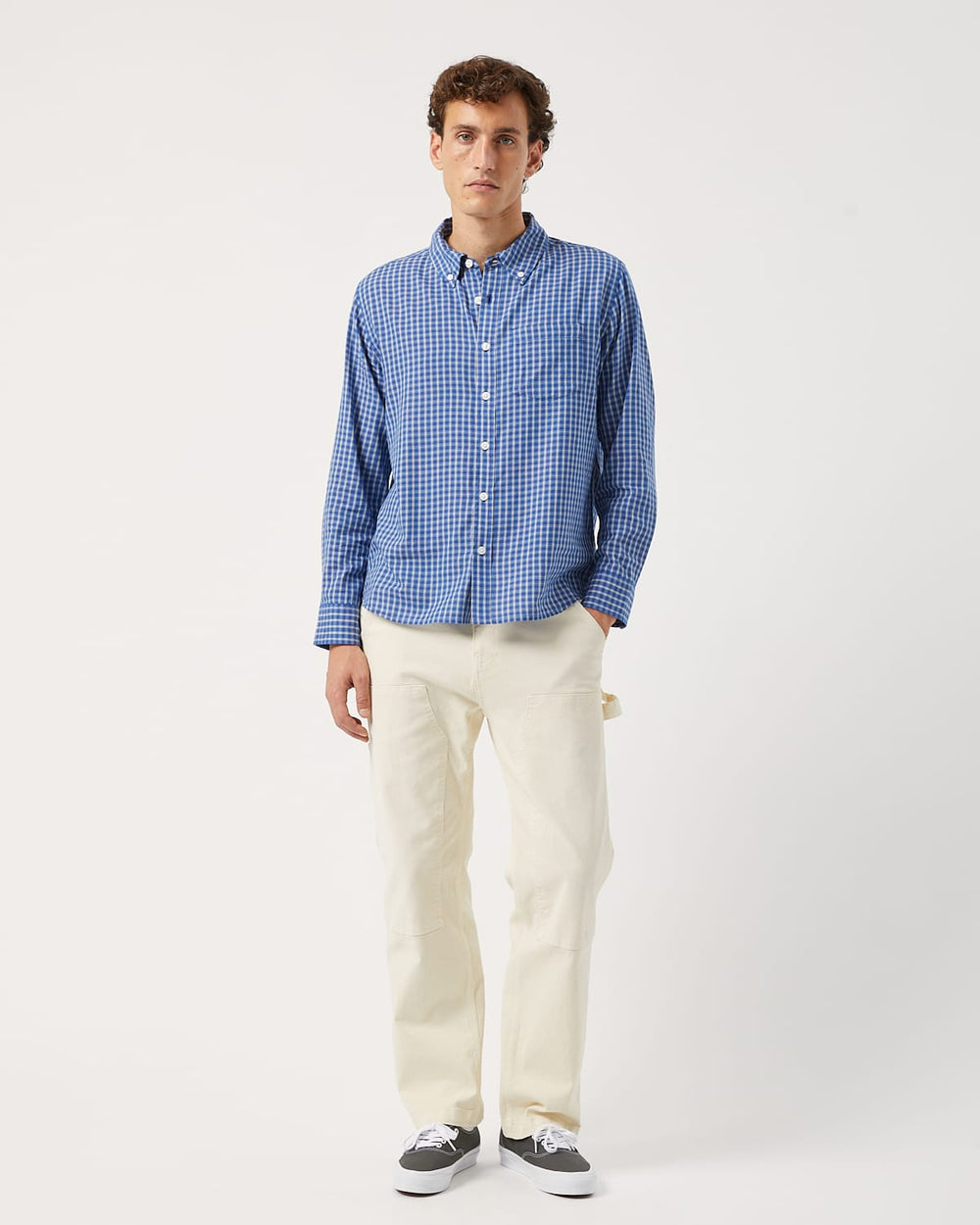 Bruce LS-LS Shirt-Original Madras Trading Co. (OMTC)-Corridor