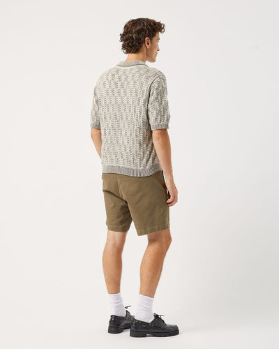 Cable Lace Polo-Knit Polo-Innovative Knitwear-Corridor