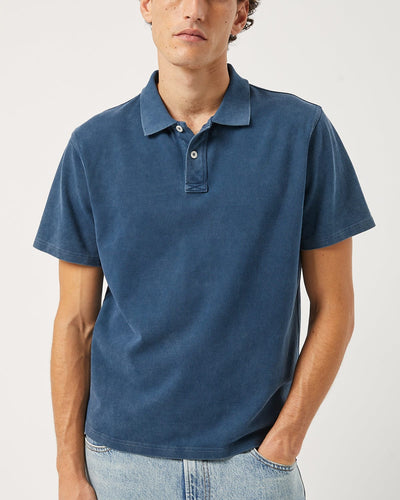 Pique Polo - Navy-T-Shirt-Siena-Corridor