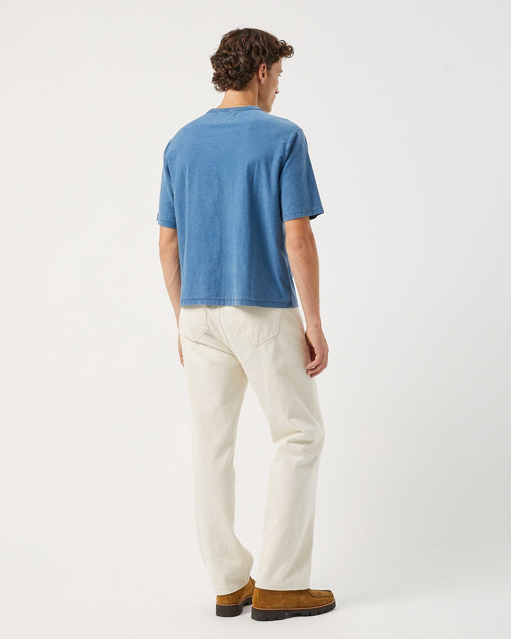 Slub Tee - Indigo-T-Shirt-Siena-Corridor