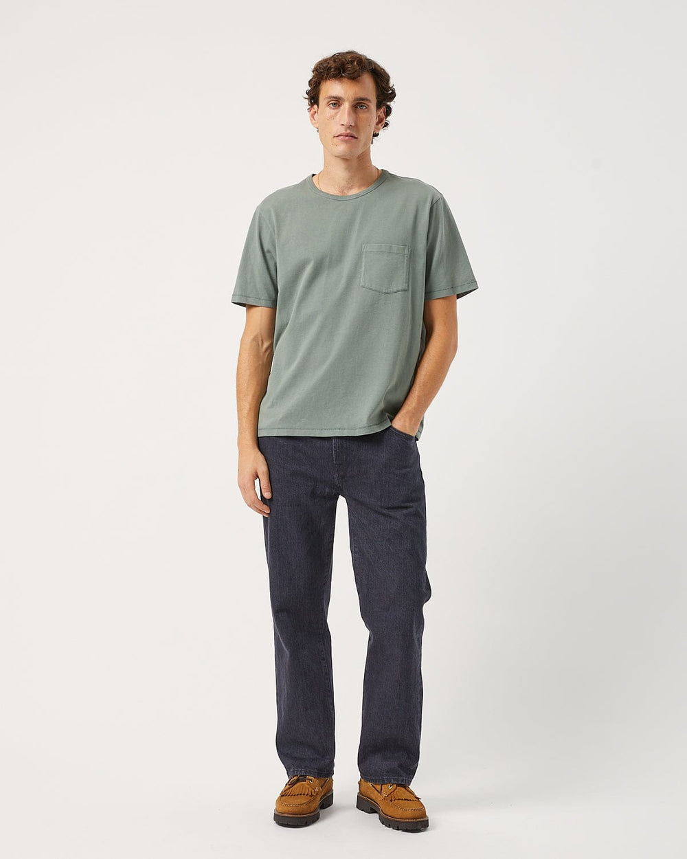 Garment Dye Tee - Seafoam-T-Shirt-Siena-Corridor