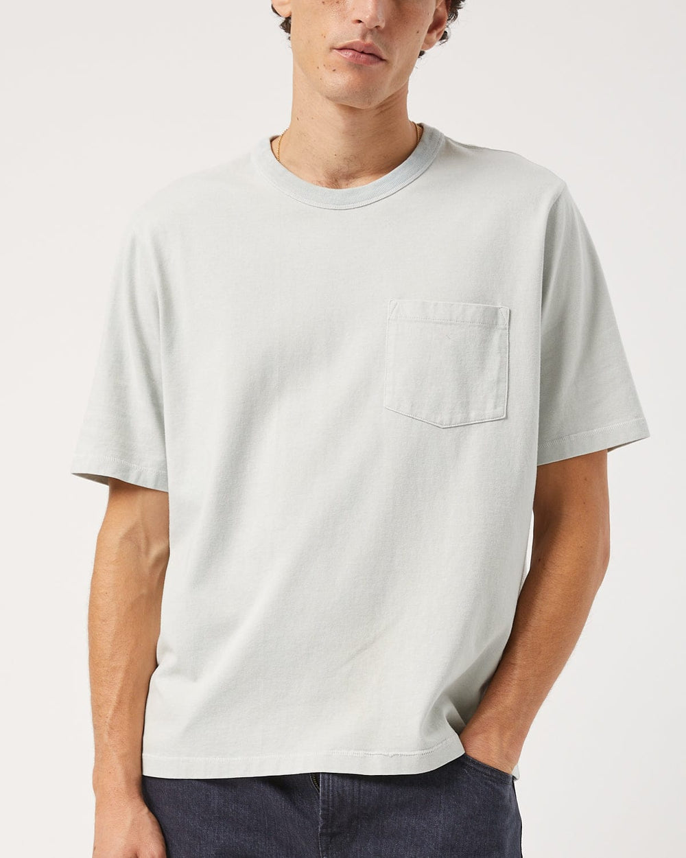 Garment Dye Tee - Light Blue-T-Shirt-Siena-Corridor