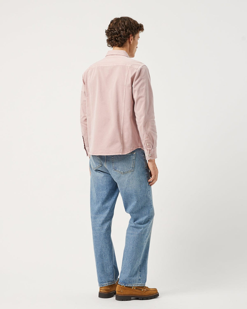 Garment Dye Twill LS - Pink