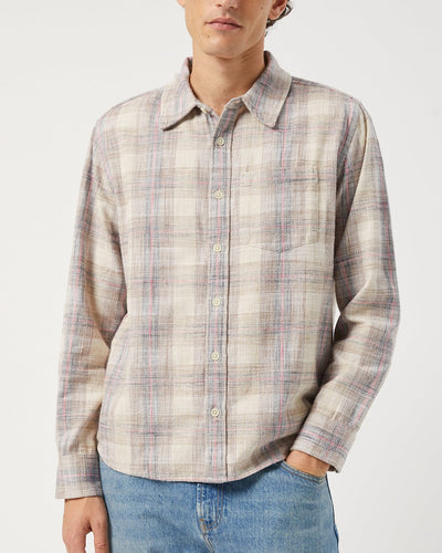 Rosewood Plaid LS-Long Sleeve Shirt-Original Madras Trading Co. (OMTC)-Corridor