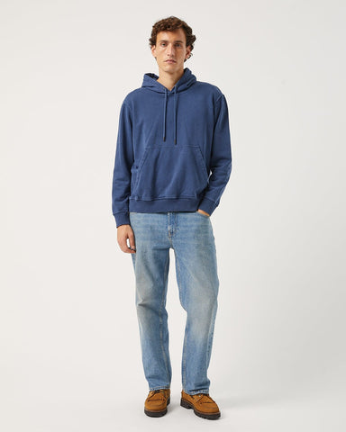 French Terry Hoodie - Navy