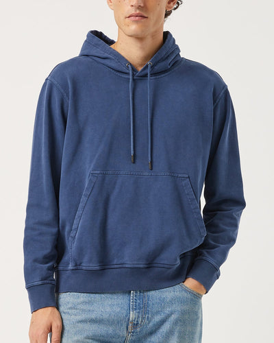 French Terry Hoodie - Navy-Sweatshirt-Siena-Corridor