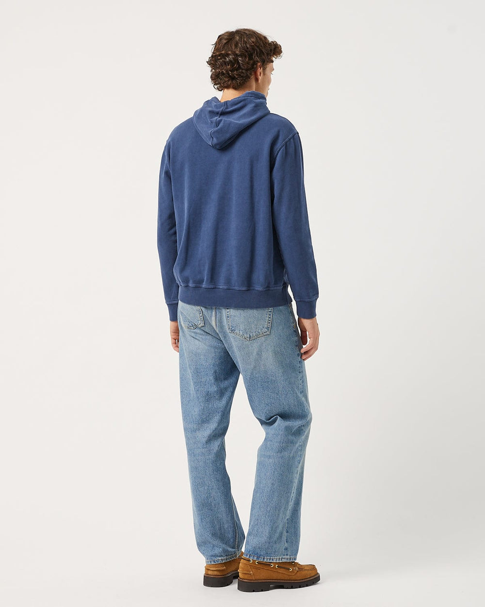 French Terry Hoodie - Navy-Sweatshirt-Siena-Corridor