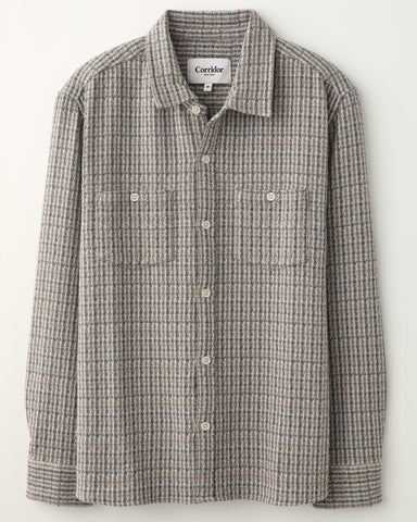 Reverse Tweed LS - Grey