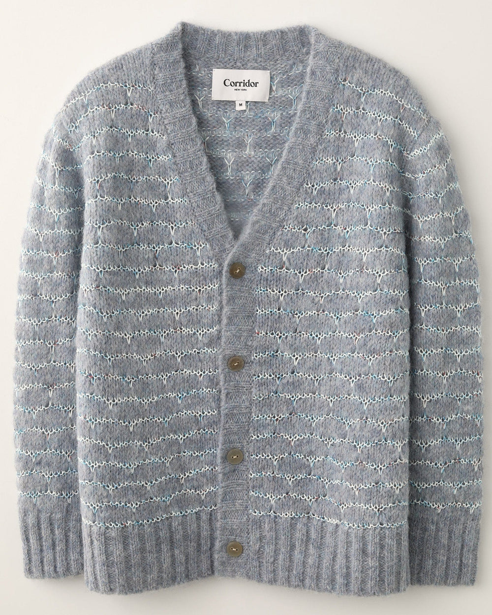 Raga Cardigan - Blue-Cardigan-Corridor-Corridor