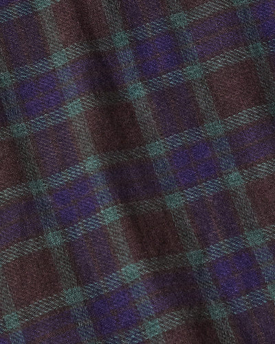 Plaid Cashmere Scarf-Scarf-Everest-Corridor