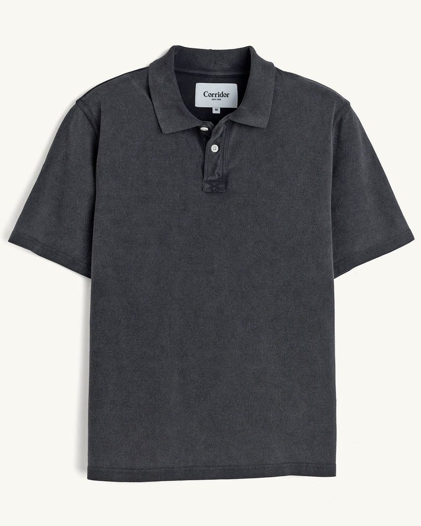 Pique Polo - Black – Corridor