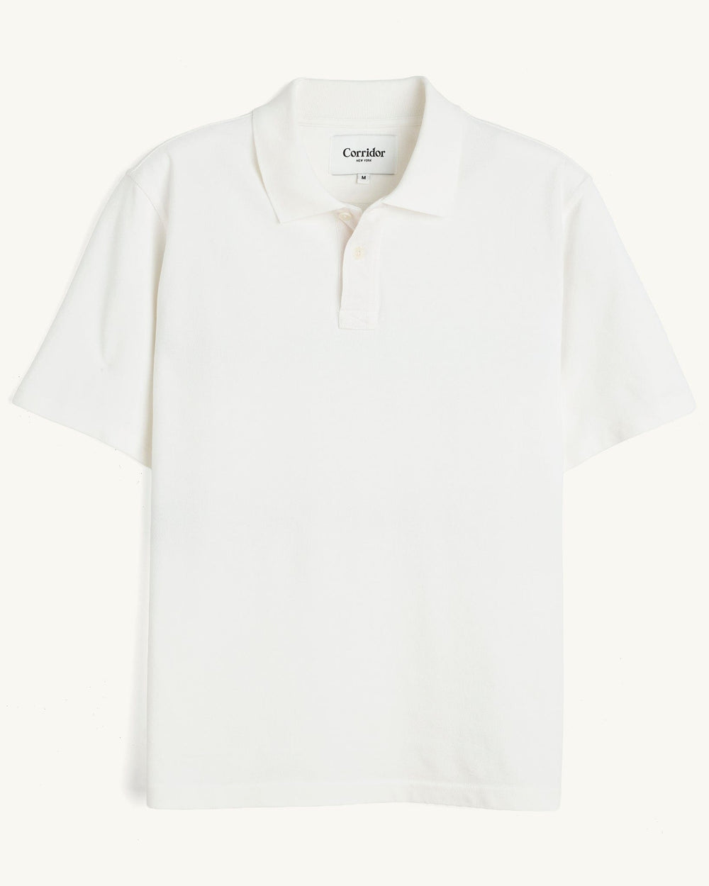Pique Polo - White-T-Shirt-Siena-Corridor