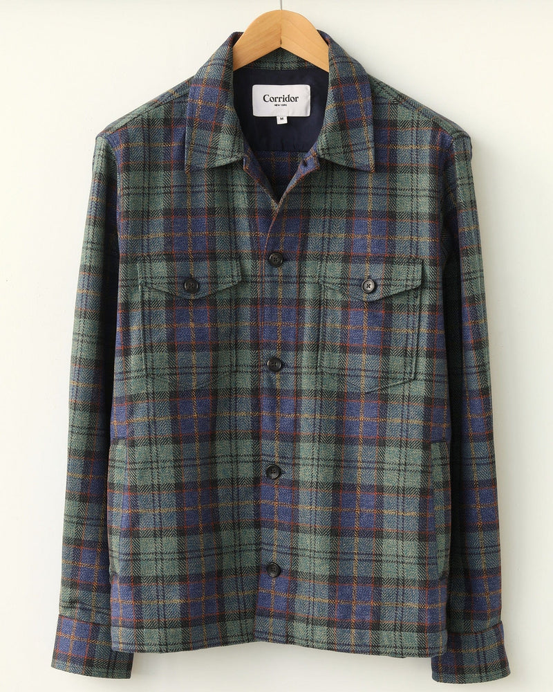 Plaid Military Jacket- Blackwatch – Corridor