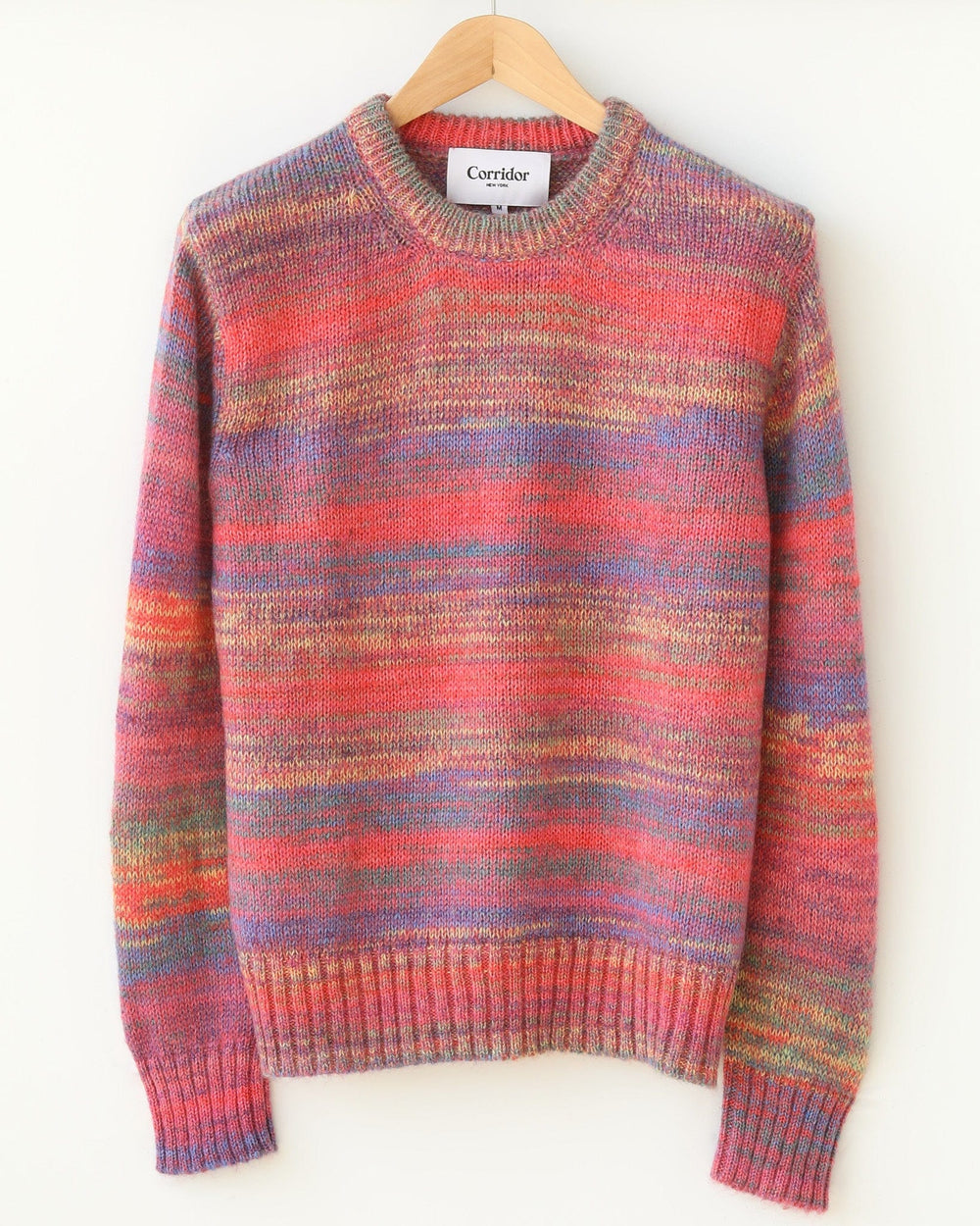 MOHAIR CREWNECK KNIT-