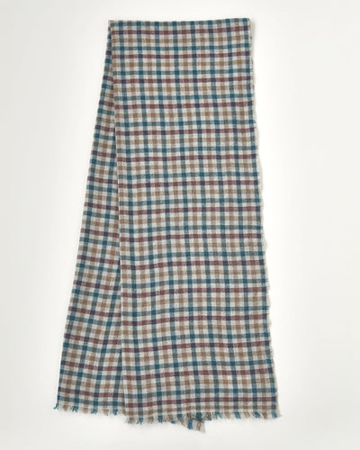 Cashmere Scarf - Plaid-Scarf-Corridor-Corridor