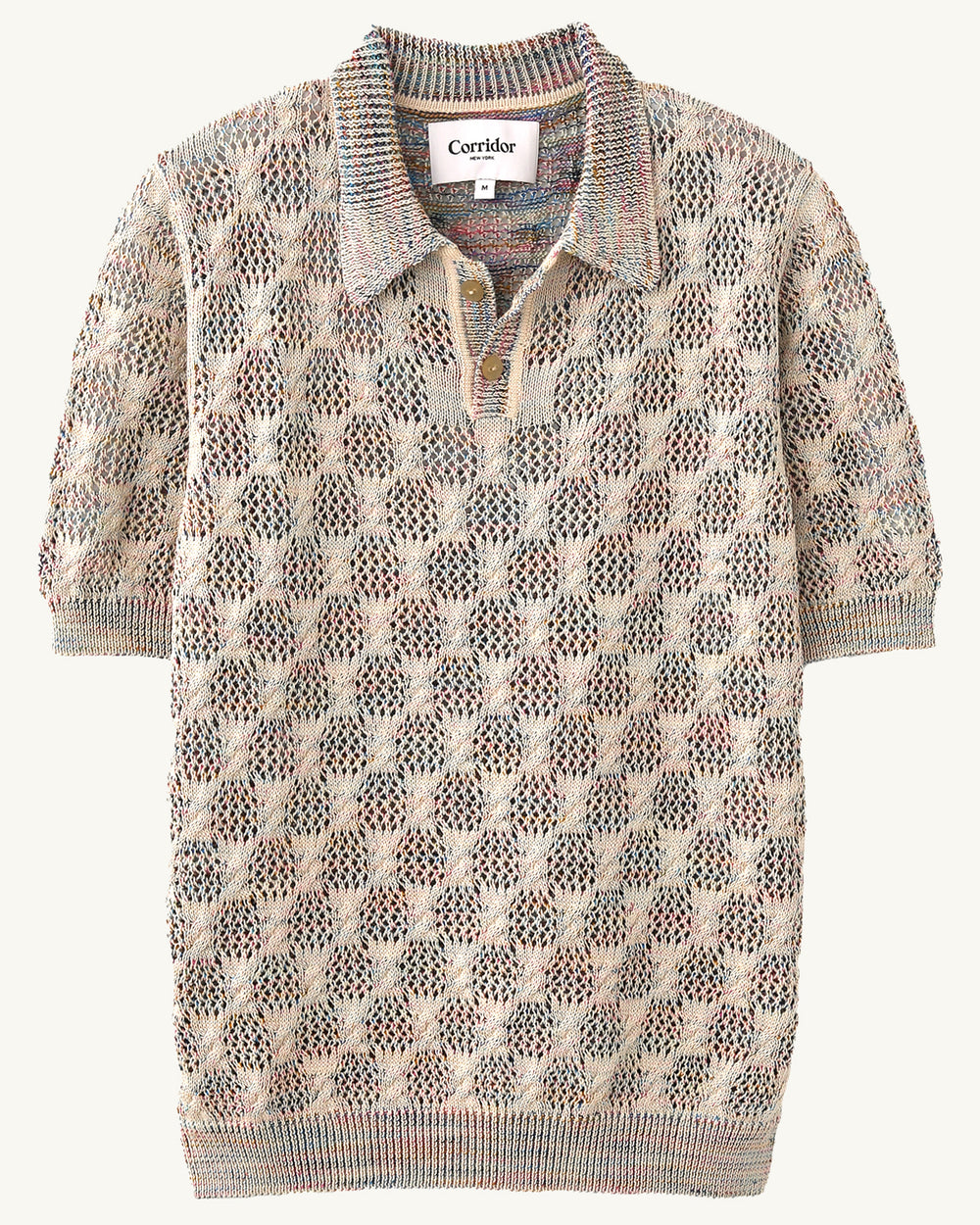 Cable Lace Polo-Knit Buttondown-Corridor-Corridor