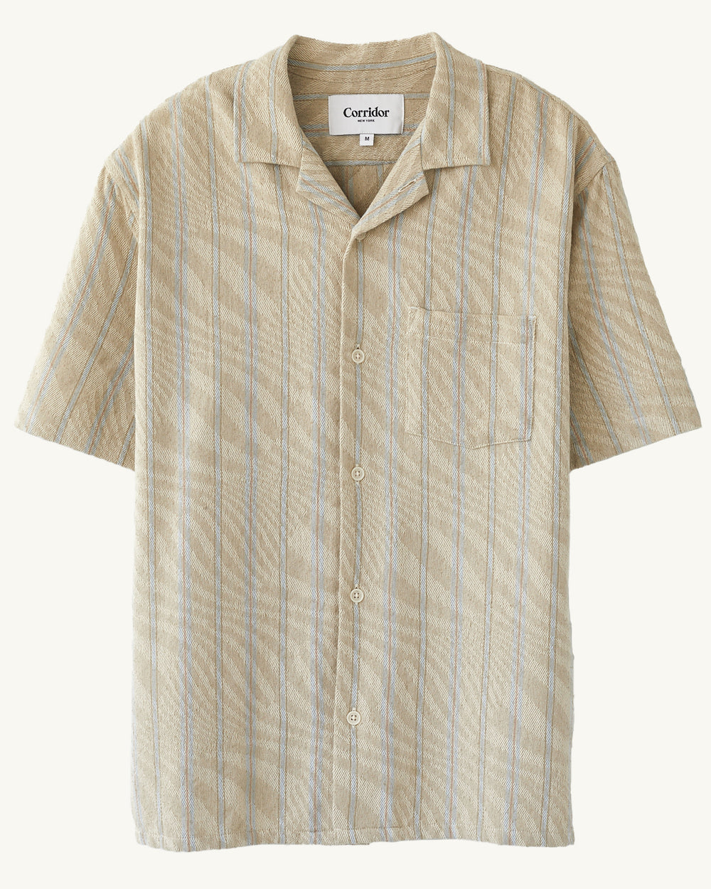 Haptic Weave SS Camp-Short Sleeve Shirt-Corridor-Corridor