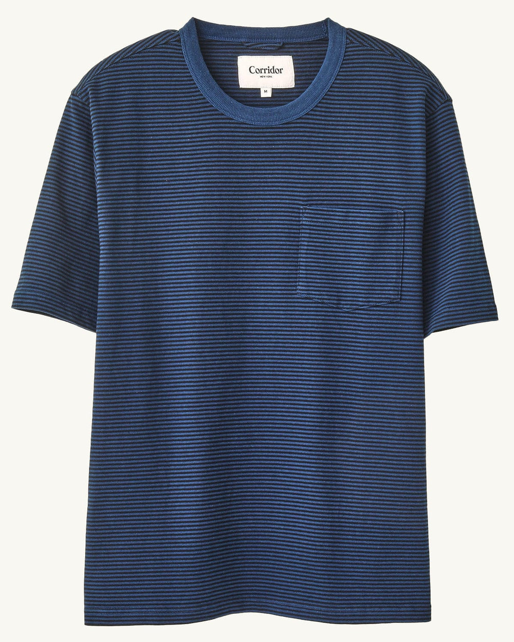 Striped Tee-T-Shirt-Siena-Corridor