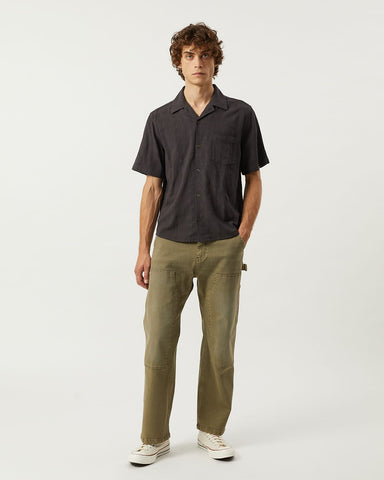 Washed Dobby SS - Black
