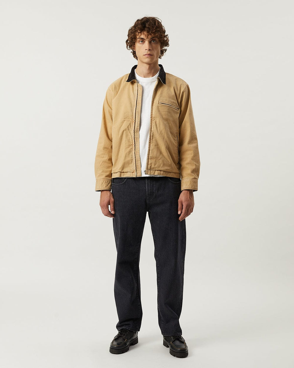 Utility Jacket - Gold-Zip Jacket-Real-Corridor