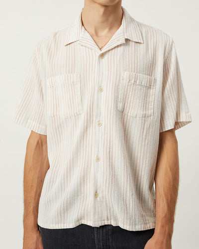 Riley Stripe SS-Short Sleeve Shirt-Original Madras Trading Co. (OMTC)-Corridor