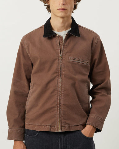 Utility Jacket - Brown