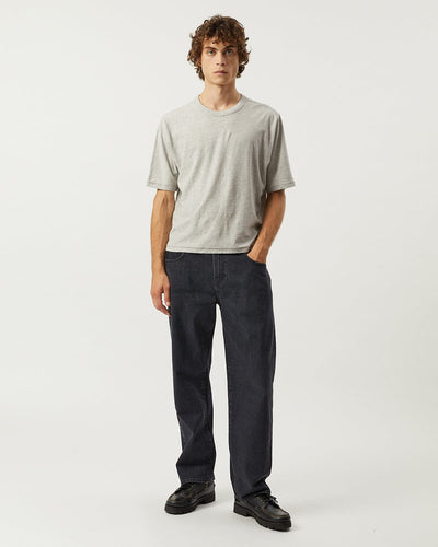 Selvedge 5 Pocket Jean - Washed Black-Jeans-Real-Corridor
