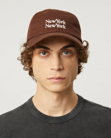 NY NY Cap - Brown