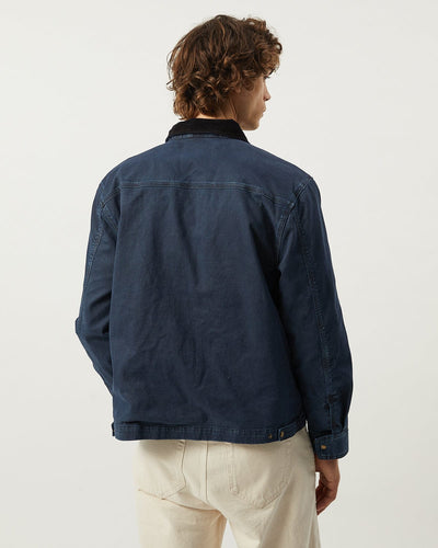 Utility Jacket - Navy-Zip Jacket-Real-Corridor