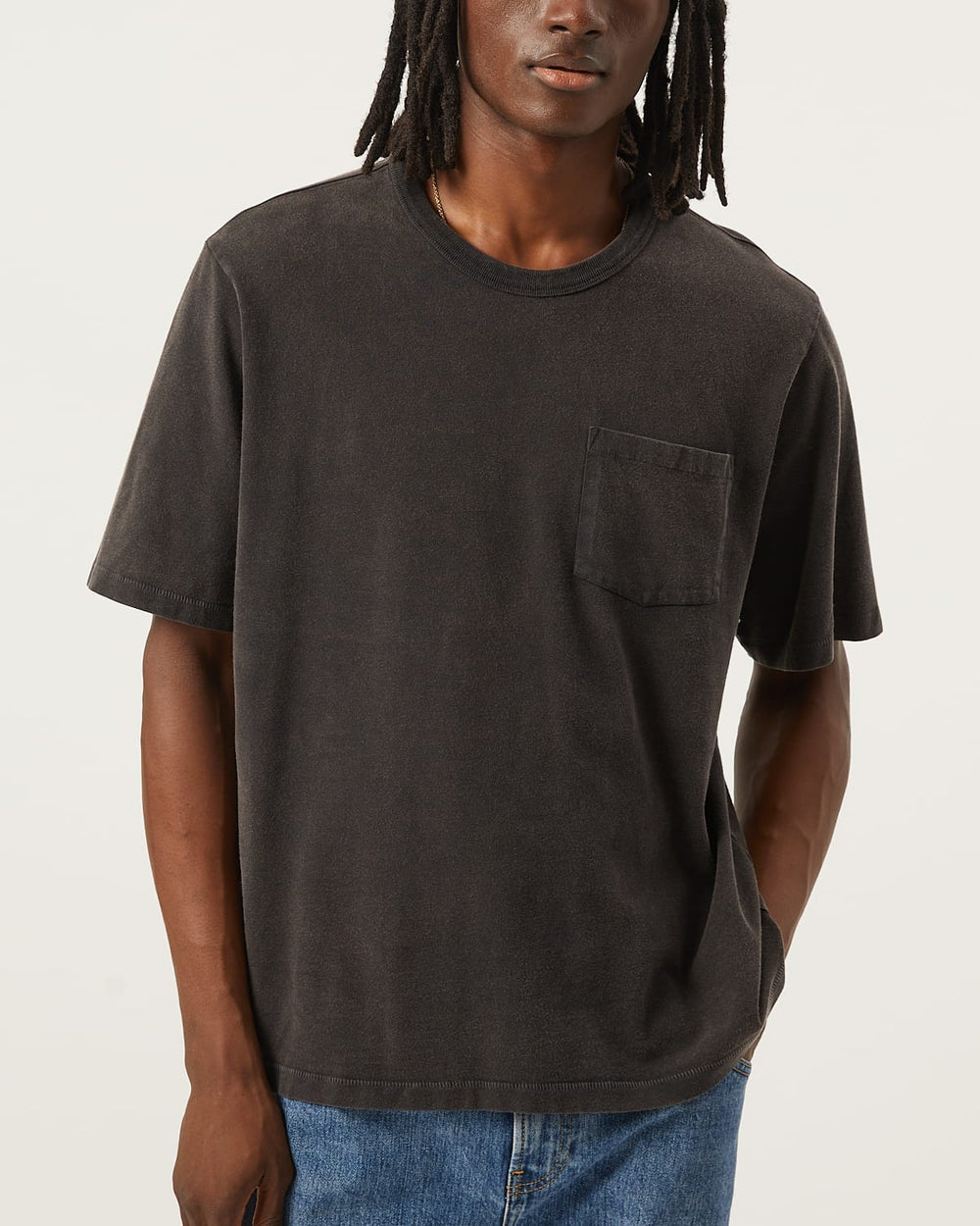 Garment Dye Tee - Black-T-Shirt-Siena-Corridor