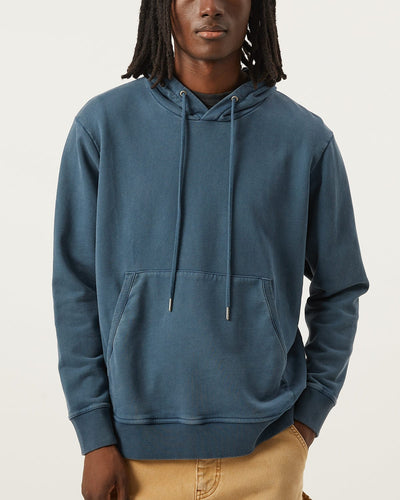 French Terry Hoodie - Navy-Sweatshirt-Siena-Corridor