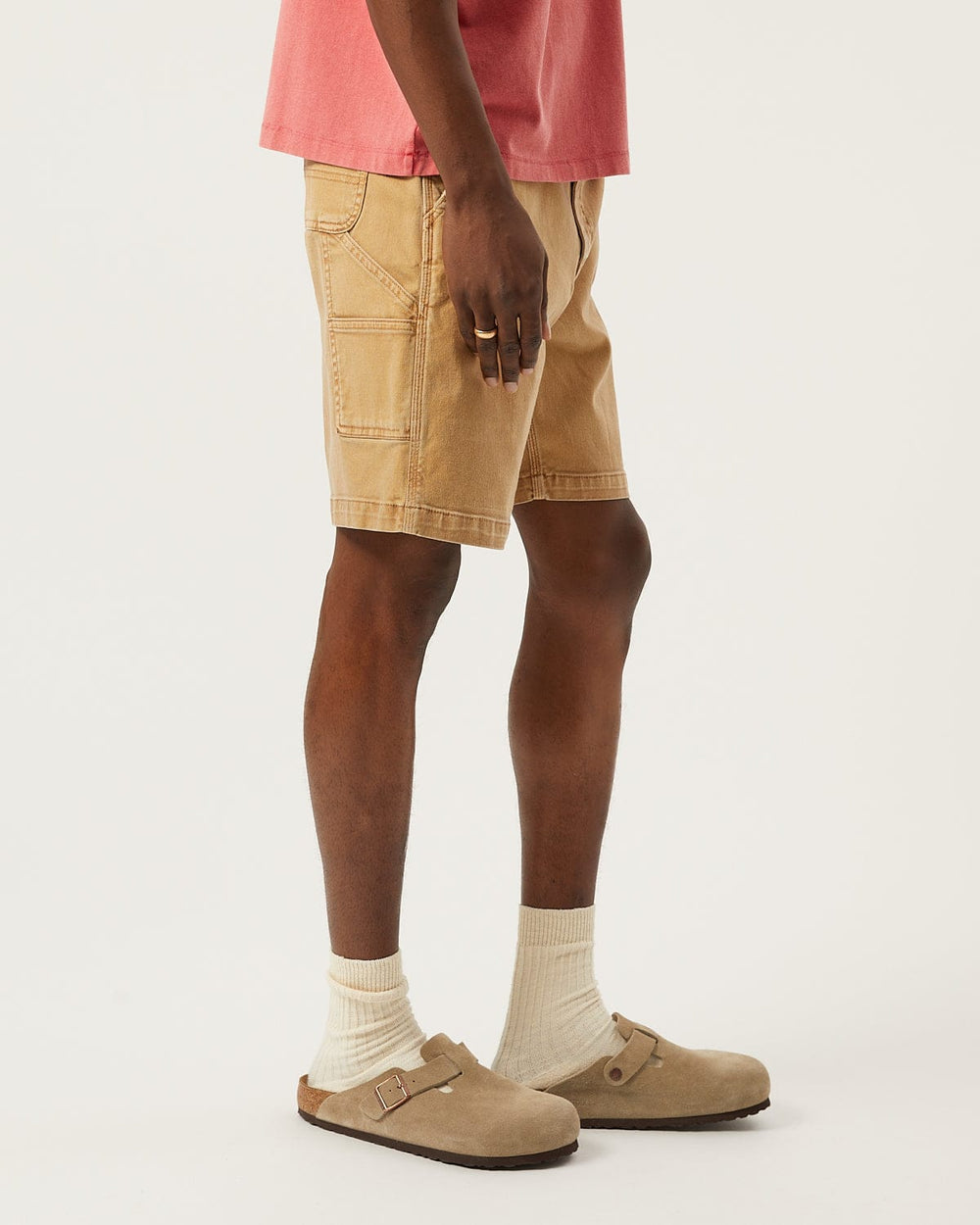 Painter Short - Gold-Shorts-Real-Corridor