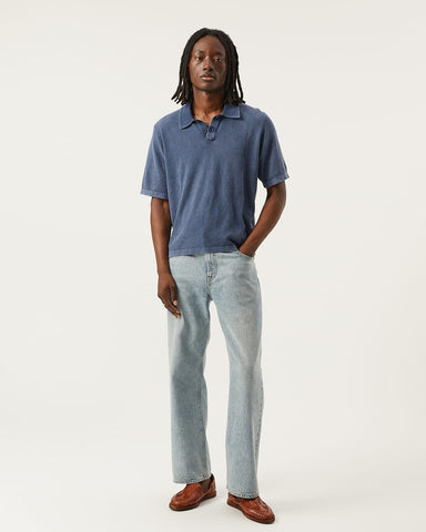 Knit Polo - Navy