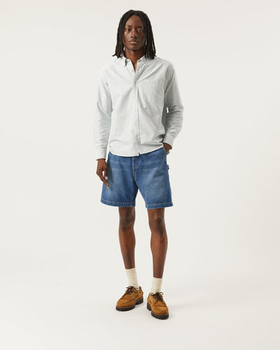 Stripe Oxford LS - Green