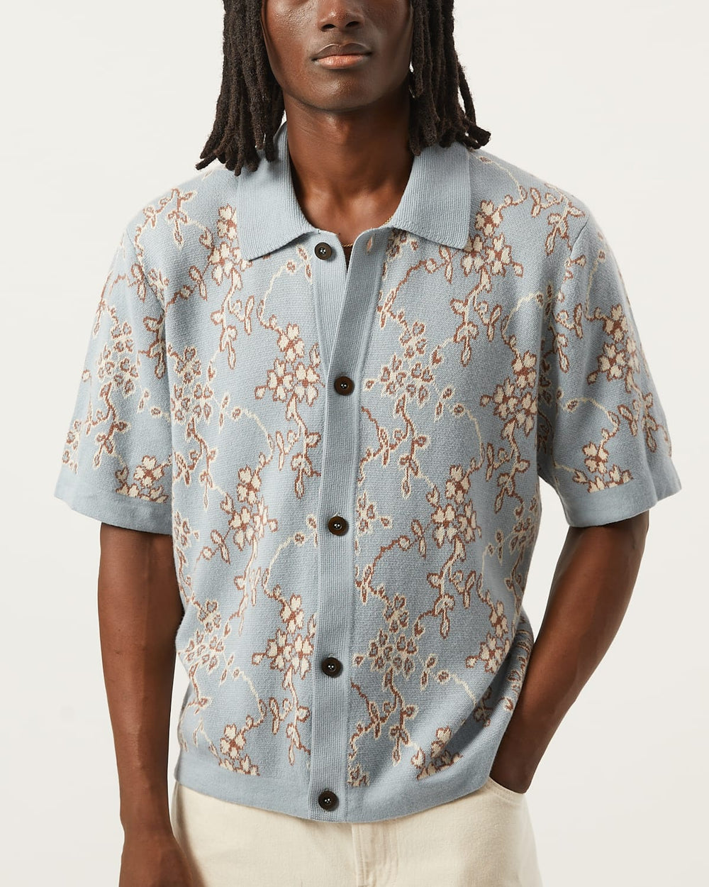 Trellis Knit Shirt – Corridor