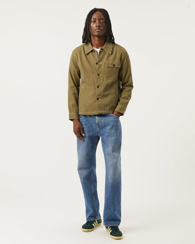 Bedford Cord Military Jacket - Olive