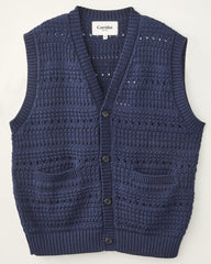 ニット/セーター willfully arrange cache-coeur knit vest ZXZY Long Vest for Women Sleeveless Knit Cardigan Open Front