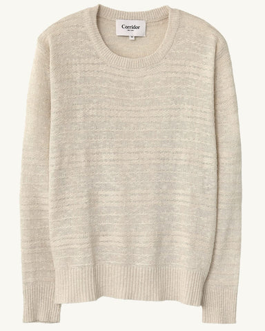 Linen Silk Crewneck