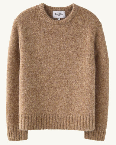 Alpaca Crewneck - Camel