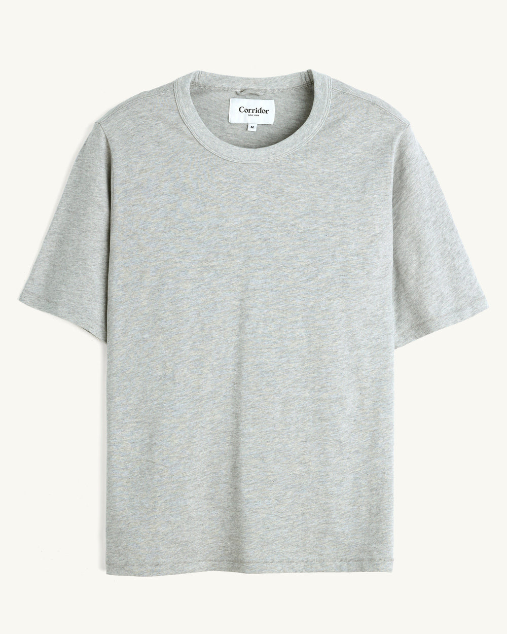 Slub Tee - Heather Grey-T-Shirt-Siena-Corridor