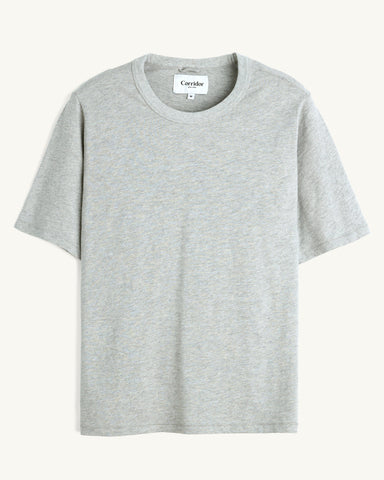 Slub Tee - Heather Grey