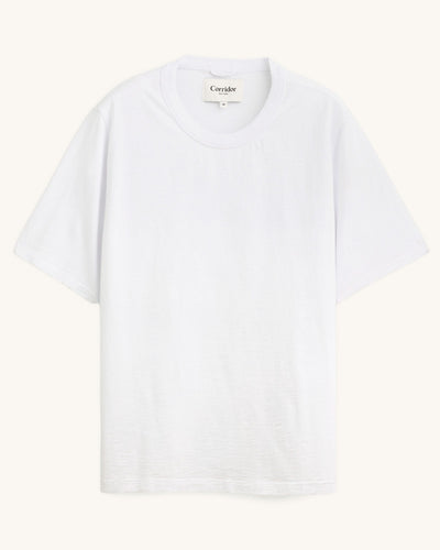 Slub Tee - White-T-Shirt-Siena-Corridor