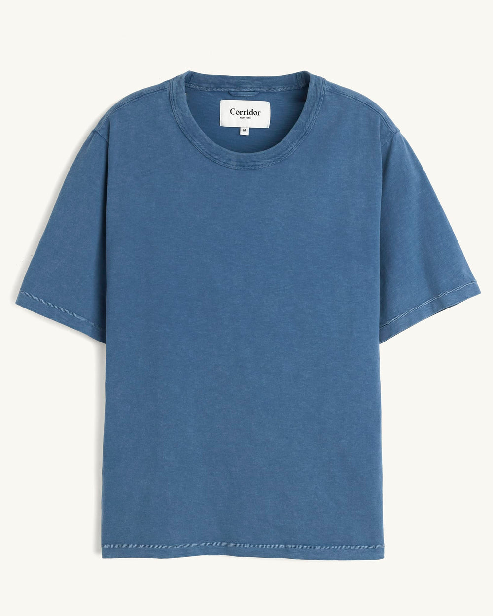 Slub Tee - Indigo-T-Shirt-Siena-Corridor